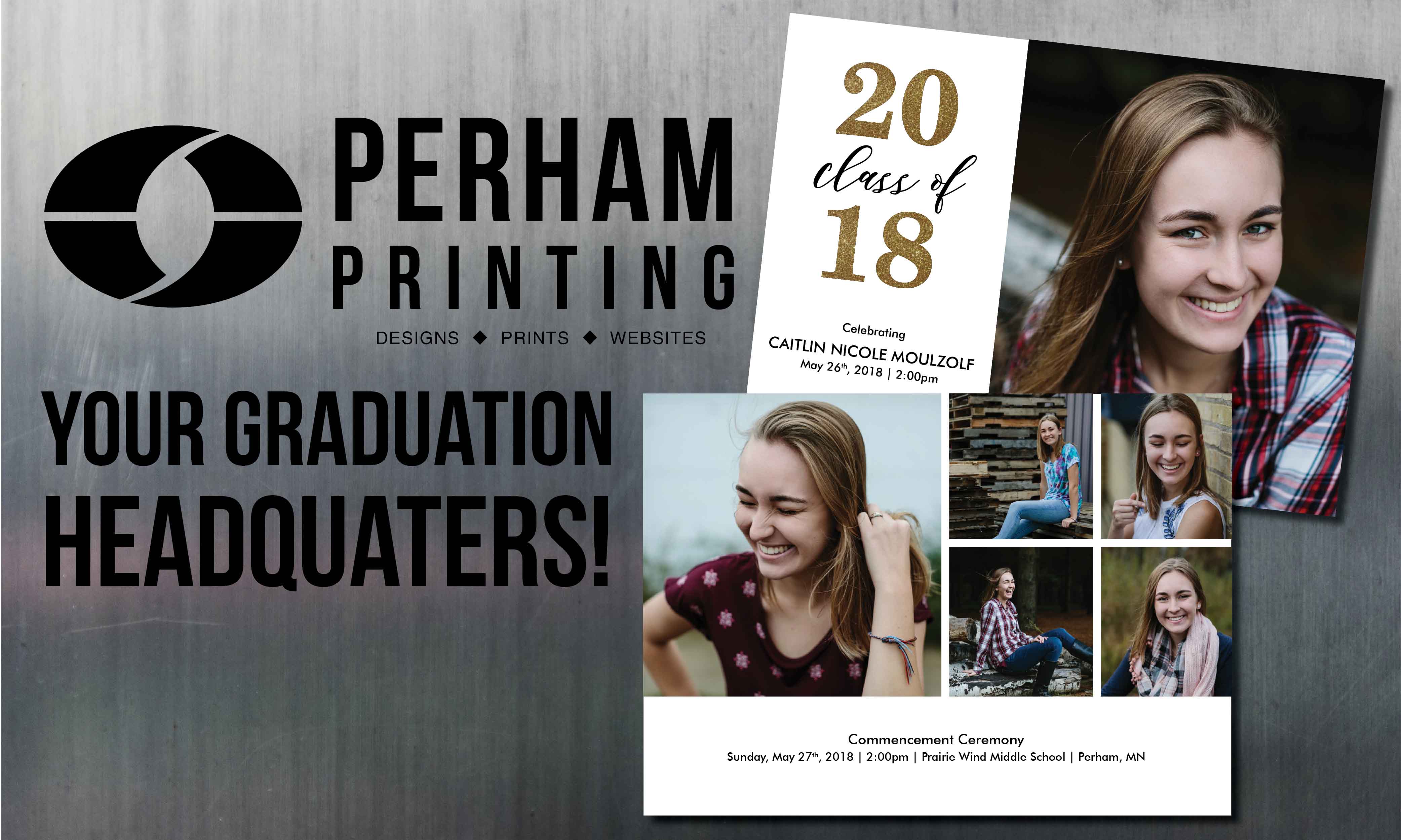 Perham Printing. . . Your Graduation Headquarters